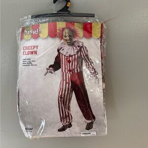 Spirit Creepy Clown Kids Costume